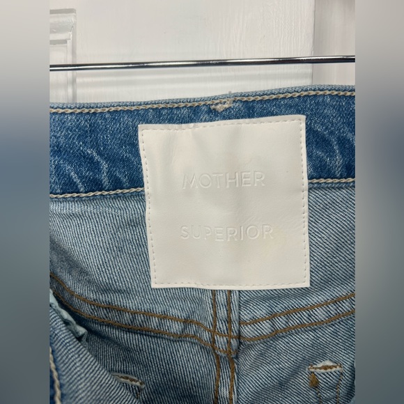 🆕MOTHER 👵The Mid Rise Dazzler Ankle Step Fray in Something To Remember Sz 28 - Picture 15 of 16